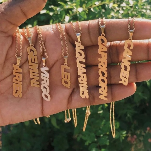 Annajays Boutique Jewelry - Choose One! ♡ Horoscope Zodiac Sign Necklace